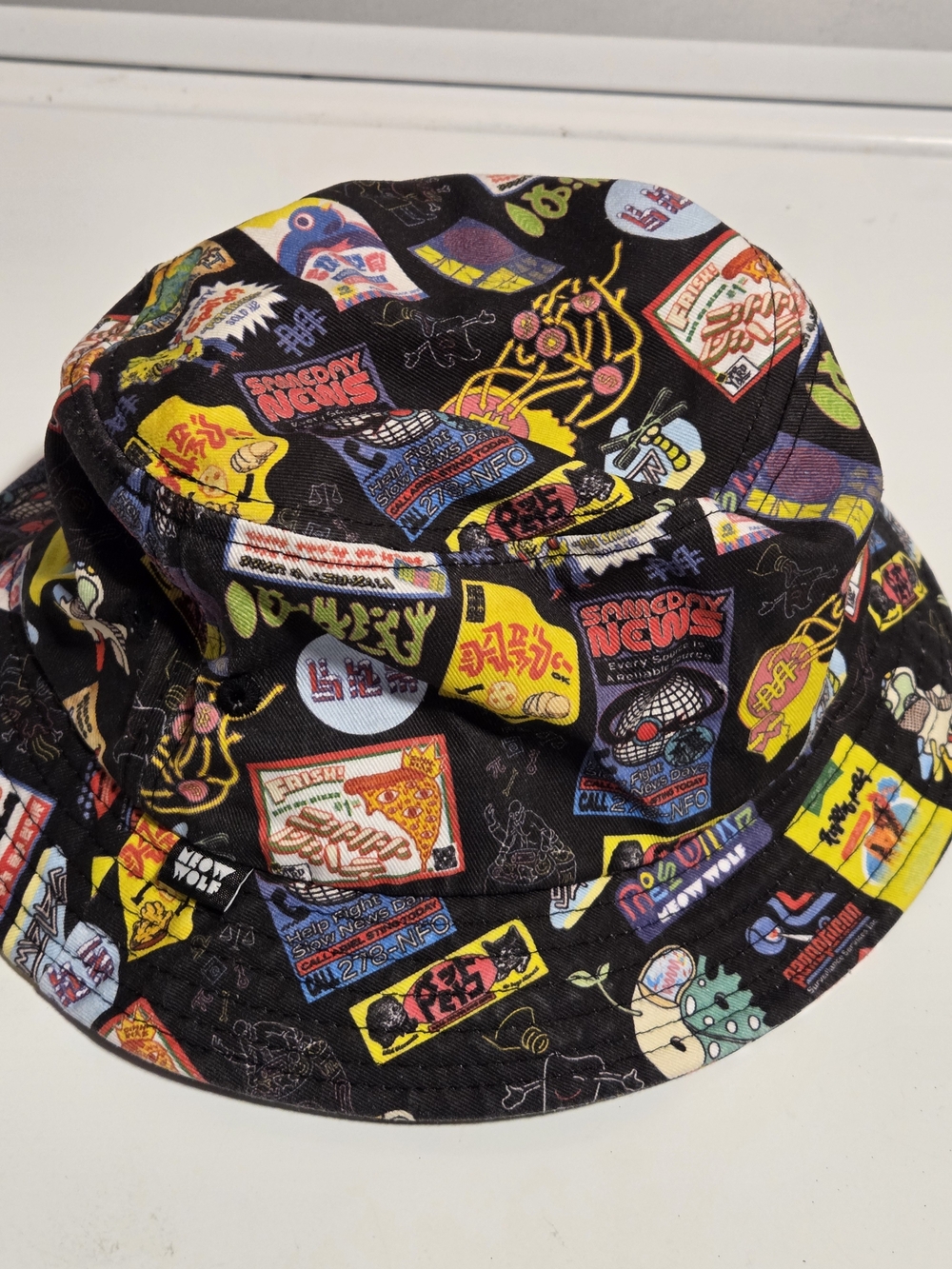 Meow Wolf C Street Signs Bucket Hat